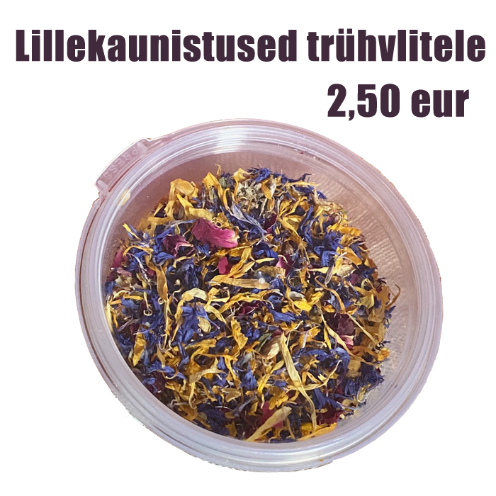 Lillekaunistused trühvlitele